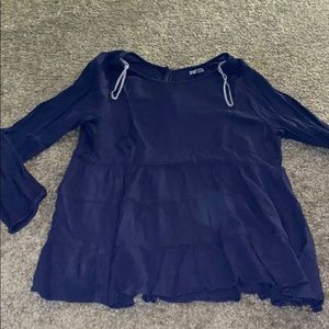 Aerie navy long sleeve top